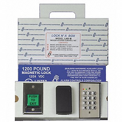 ALARM CONTROLS LNB12 Access Control System Kit Push Button