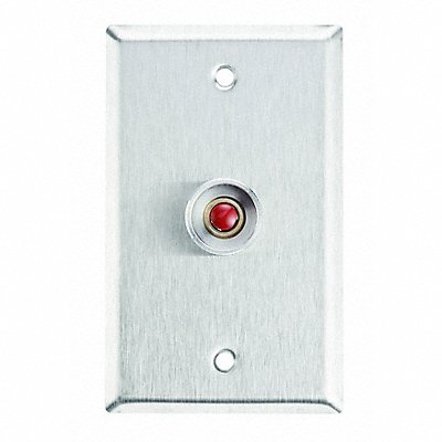 ALARM CONTROLS RP26 Wall Plate Single Gang Stainless Steel