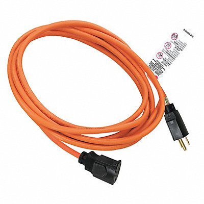 POWER FIRST 52NY11 Lock Ext Cord 10ft 16Ga 13A SJTW Orange