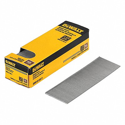 DEWALT DBN181502 Brads Adhesive 0.047 Shank Dia PK2500