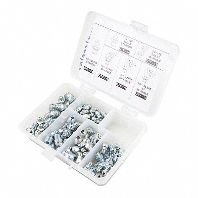 WESTWARD 52PA12 Grease Fitting Kit No Pieces 96 PK96