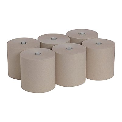GEORGIA-PACIFIC 26495 Paper Towel Roll 1150 Brown 26495 PK6