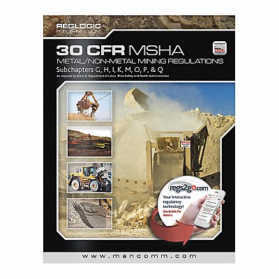 MANCOMM 44B00103 Regulations Book Number of Pages 312