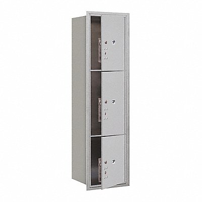 SALSBURY INDUSTRIES 3716S3PAFU Mailbox Front Loading 56-3/4 H 3 Doors