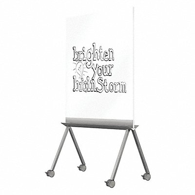 GHENT RM36SAWHN Dry Erase Brd Non-Magnetic Plastic 36 W