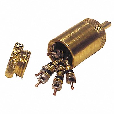 ROBINAIR 13145 Valve Core Removal Tool Brass 1/4
