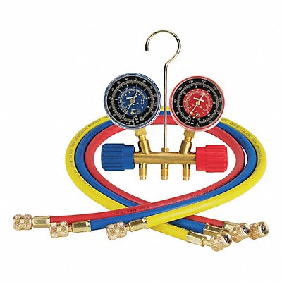 ROBINAIR 40153 Manifold Gauge No Hoses 3 36 L