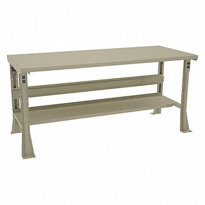 TENNSCO WB13072SS72 Workbench Steel 72 W 30 D