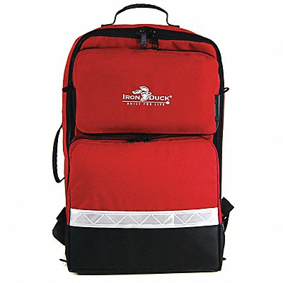 IRON DUCK 35132RD Trauma Bag Red 14 L 8 W