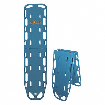 IRON DUCK 35940PBL Folding Spineboard Blue Speed Clip