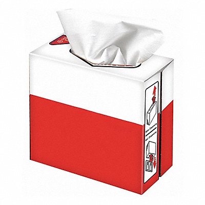 GRAINGER 52WY22 Dry Wipe 9 x 16-3/4 White