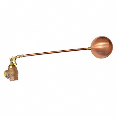 GRAINGER ACF100 Float Valve 1 Size FNPT 18 Rod L