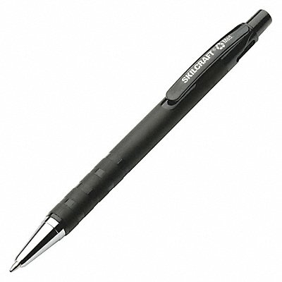 52WY74 ABILITY ONE 7520010000000 Ballpoint Pens 1.0mm Black PK12