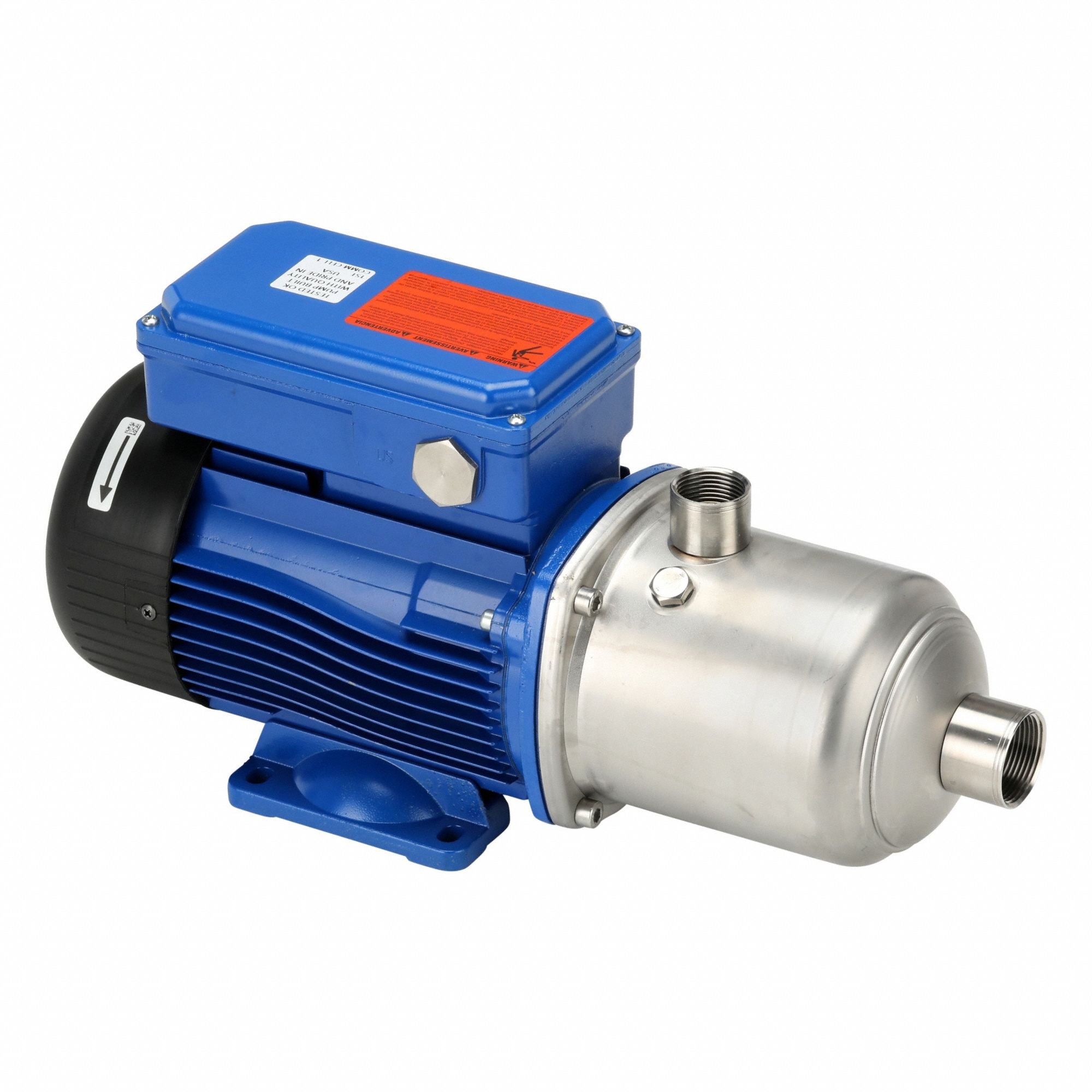 GOULDS WATER TECHNOLOGY 5HM05N15T6PBQE Booster Pump 2HP 3Phase 208-230/460V AC