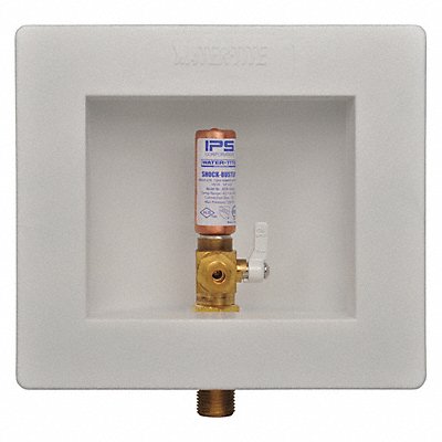 WATER-TITE 87980 Outlet Box Brass 4-7/8 Box H