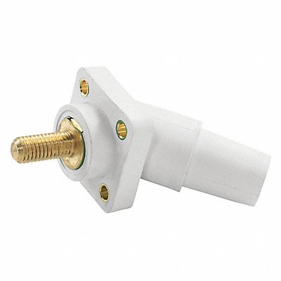 LEGRAND PS45FRSBW Angled Receptacle 3R Nema Female White