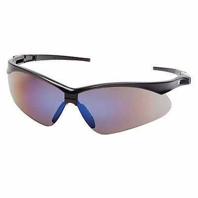 CONDOR 52YP44 Safety Glasses Blue Mirror