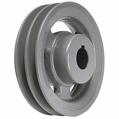 GRAINGER 2AK741 Standard V-Belt Pulley 7.25 O.D.
