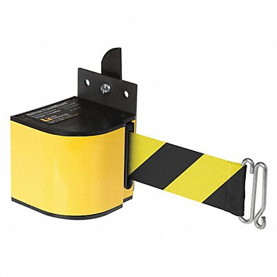 LAVI 503017YL18SF J5946 Retractable Belt Barrier Powder Coated