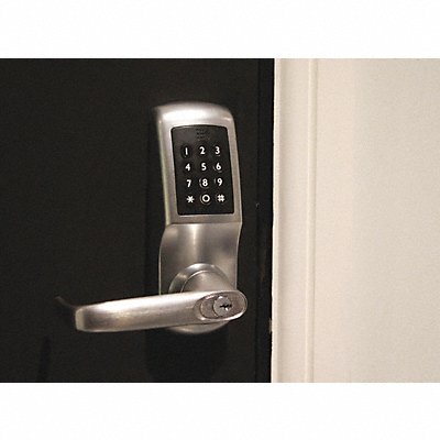 CODELOCKS CL5550BS Keyless Lock Brushed Steel Grade 2