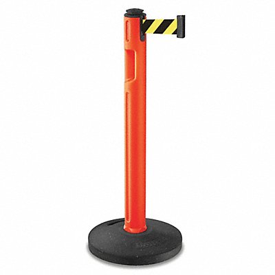 LAVI 805000RORSF J5949 Barrier Post 38-1/4 H Orange
