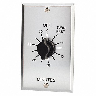 TORK C530M Spring Wound Timer Silver 125V AC
