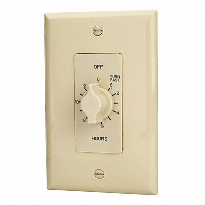 TORK A512H Spring Wound Timer Ivory 125V AC
