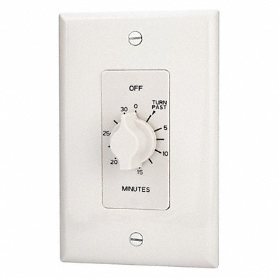 TORK A530MW Spring Wound Timer White 125V AC