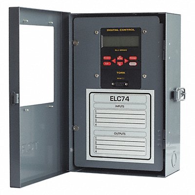 TORK ELC74 Electronic Timer Astronomic Grey Metal