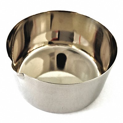 SCIENTIFIC LABWARES 790133 Weighing Dish with Lip 100mL Nickel
