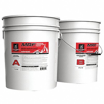 STI MARINE MRF500 Marine Firestop Foam 5 gal Size Black