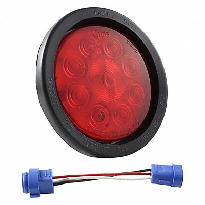 GROTE 53452 Stop/Turn/Tail Light Round Red