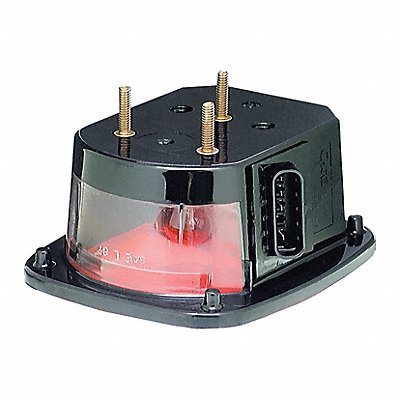 GROTE 53702 Stop/Turn/Tail Light Square Red 5-3/4 L