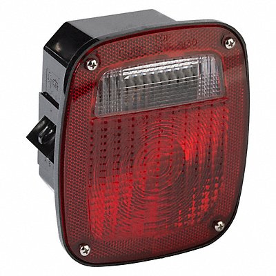 GROTE 53722 Stop/Turn/Tail Light Square Red 5-3/4 L