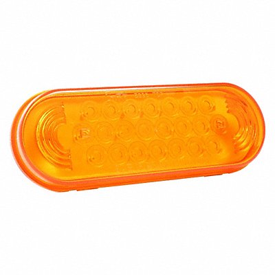 GROTE 53963 Stop/Turn/Tail Light Oval Orange 6-1/2 L