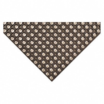 NOTRAX T25S0034BL Drainage Mat 4 ft L 3 ft W Black
