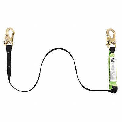 PEAKWORKS V8104306 Shock Absorbing Lanyard 6 ft 310 lb.