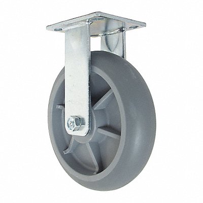 RWM 65RPR0821R Kingpinless Plate Castor Rigid 600 lb.