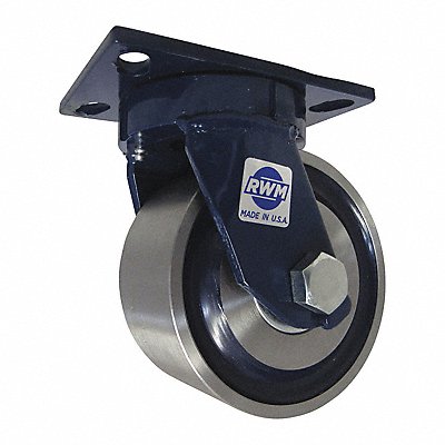RWM 75FSB0630SSLCWB Kingpinless Plate Castor Swivel 6000 lb.