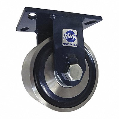 RWM 75FSR0630R Kingpinless Plate Castor Rigid 6000 lb.
