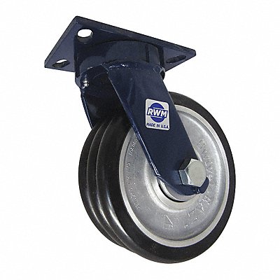 RWM 75SWE0830SSLCWBCRN75D Kingpinless Plate Castor Swivel 3850 lb.