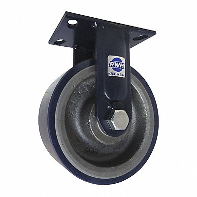 RWM 75UIB0830R Kingpinless Plate Castor Rigid 2500 lb.