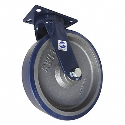 RWM 75UIR1230S Kingpinless Plate Castor Swivel 3400 lb.