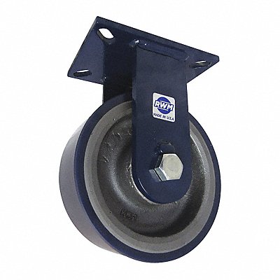 RWM 76UIB0830RQ Kingpinless Plate Castor Rigid 2500 lb.
