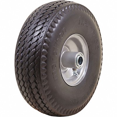 GRAINGER 53CM58 Flat Free Wheel 10 dia 225 lb