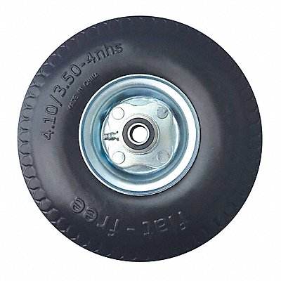 GRAINGER 53CM73 Flat Free Wheel 4 350 lb.