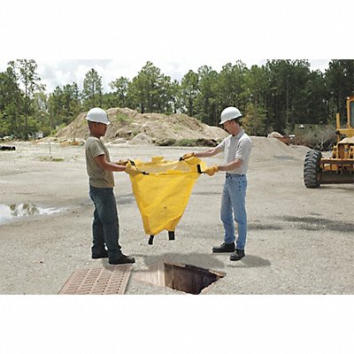 ULTRATECH 9340 Catch Basin Insert Yellow 4 H 15 L