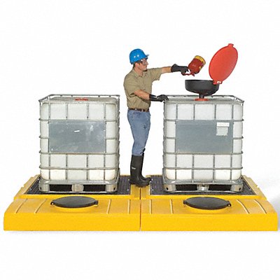 ULTRATECH 1125 Covered IBC Containment Unit 186 L