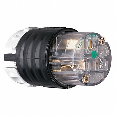 LEGRAND PS5269XHG Strt Bld Cnr Blk Clear 2P3W Nyl 5-15R