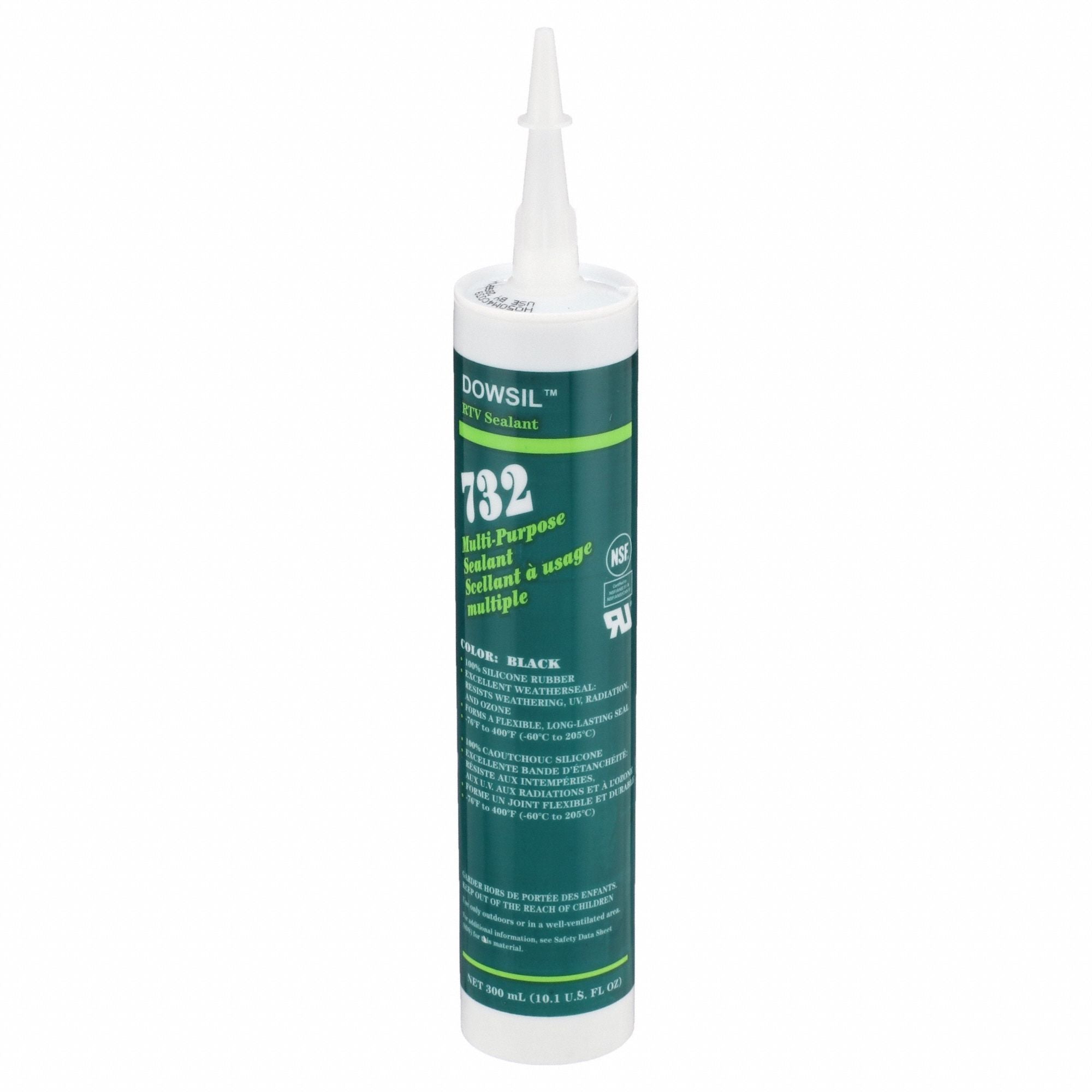 DOW CORNING 99179209 Silicone Sealant Black 732